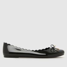 JUJU JELLIES Scallop Bow Ballerina in Black JUJU JELLIES Scallop Bow Ballerina,1 of 4