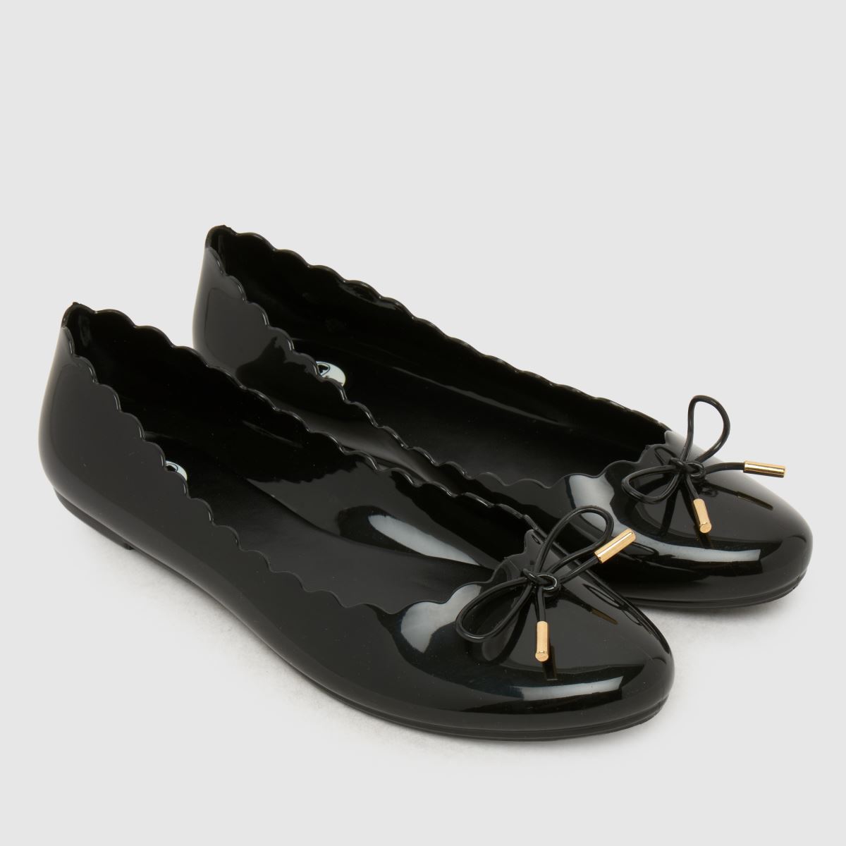 JUJU JELLIES Scallop Bow Ballerina in Black JUJU JELLIES Scallop Bow Ballerina 3