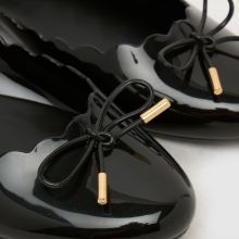 JUJU JELLIES Scallop Bow Ballerina in Black JUJU JELLIES Scallop Bow Ballerina,3 of 4