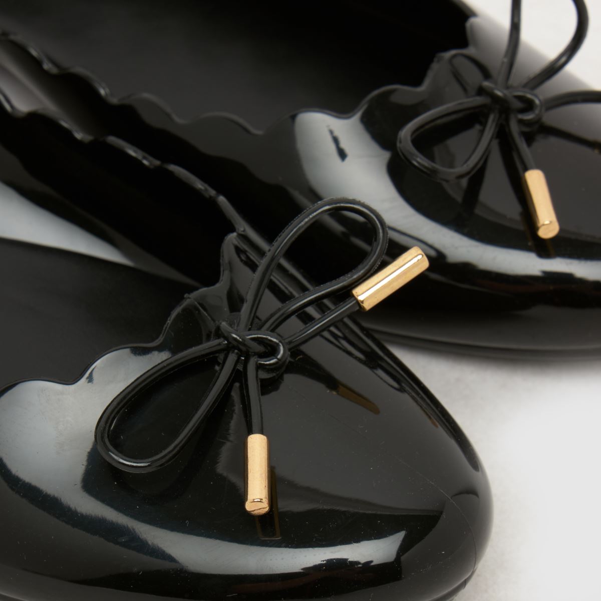 JUJU JELLIES Scallop Bow Ballerina in Black JUJU JELLIES Scallop Bow Ballerina 4
