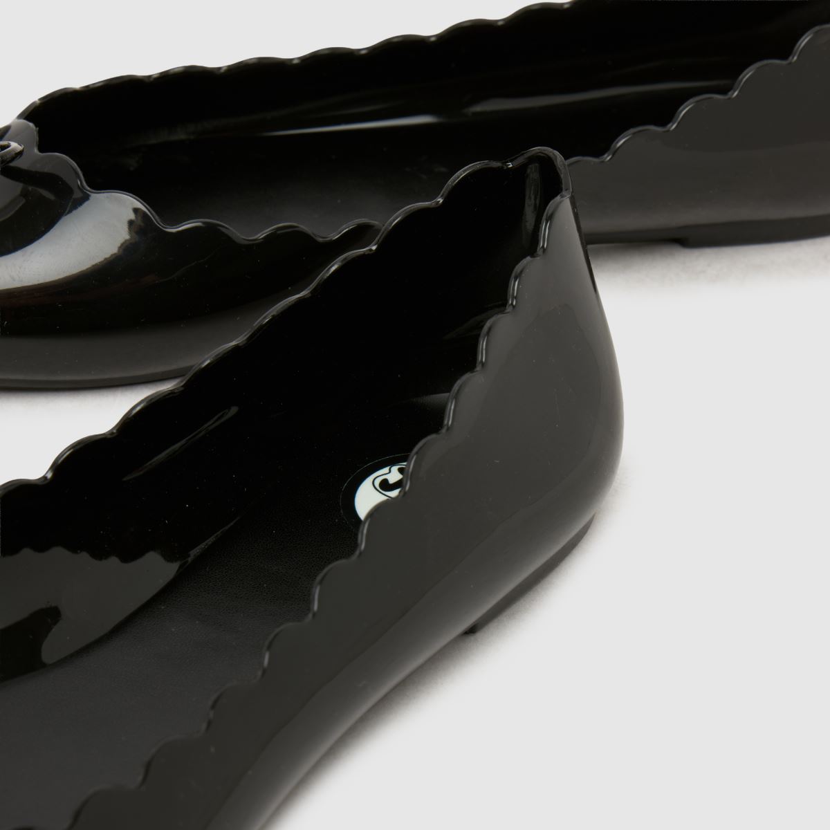 JUJU JELLIES Scallop Bow Ballerina in Black JUJU JELLIES Scallop Bow Ballerina 7