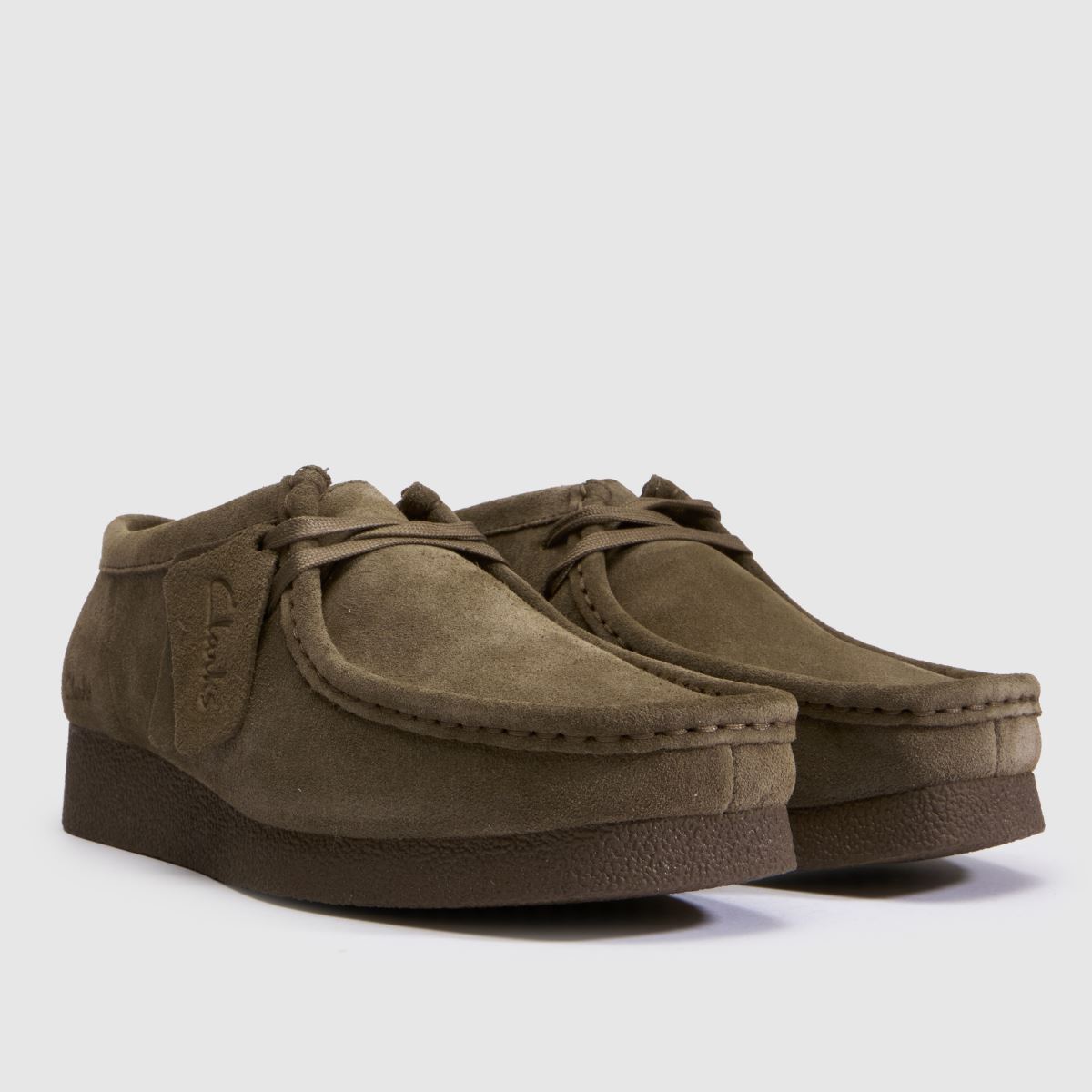 Clarks Originals Wallbee Evo in Khaki Clarks Originals Wallbee Evo 3