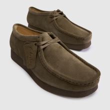 Clarks Originals Wallbee Evo in Khaki Clarks Originals Wallbee Evo,3 of 4