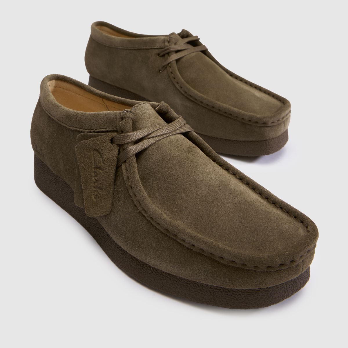 Clarks Originals Wallbee Evo in Khaki Clarks Originals Wallbee Evo 4