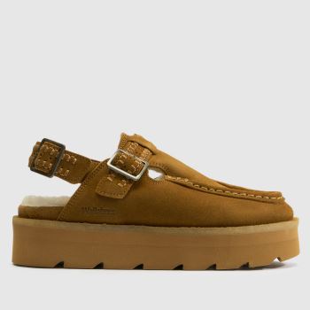 Clarks Originals Tan Meare Easy Womens Flats