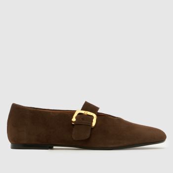 Vagabond Shoemakers Brown Aleya Ballet Womens Flats