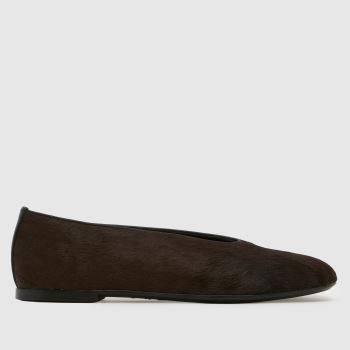 Vagabond Shoemakers Brown Aleya Ballet Womens Flats