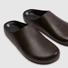 schuh Libra Leather Mule in Brown schuh Libra Leather Mule,3 of 4