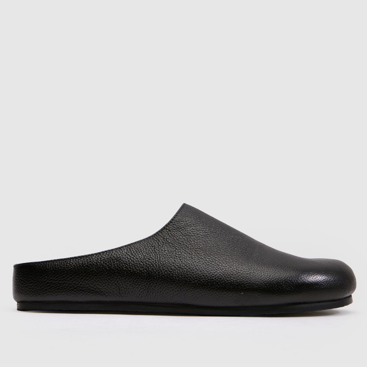 schuh Libra Leather Mule in Black schuh Libra Leather Mule