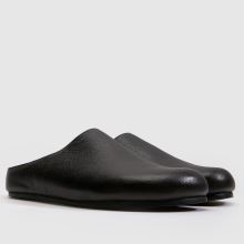 schuh Libra Leather Mule in Black schuh Libra Leather Mule,2 of 4