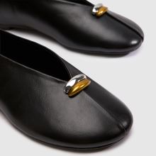 schuh Latte Round Toe Ballet in Black schuh Latte Round Toe Ballet,3 of 4
