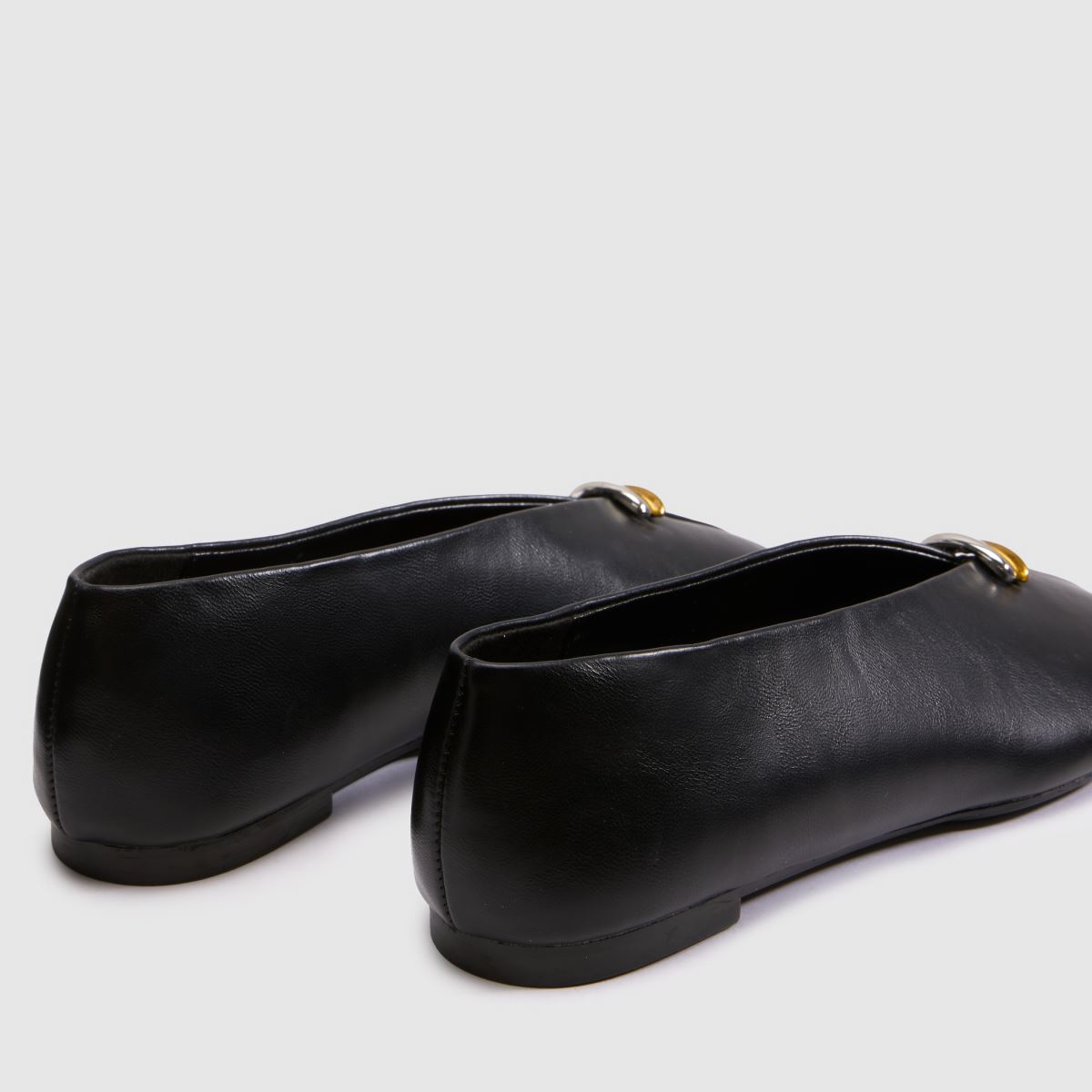 schuh Latte Round Toe Ballet in Black schuh Latte Round Toe Ballet 7