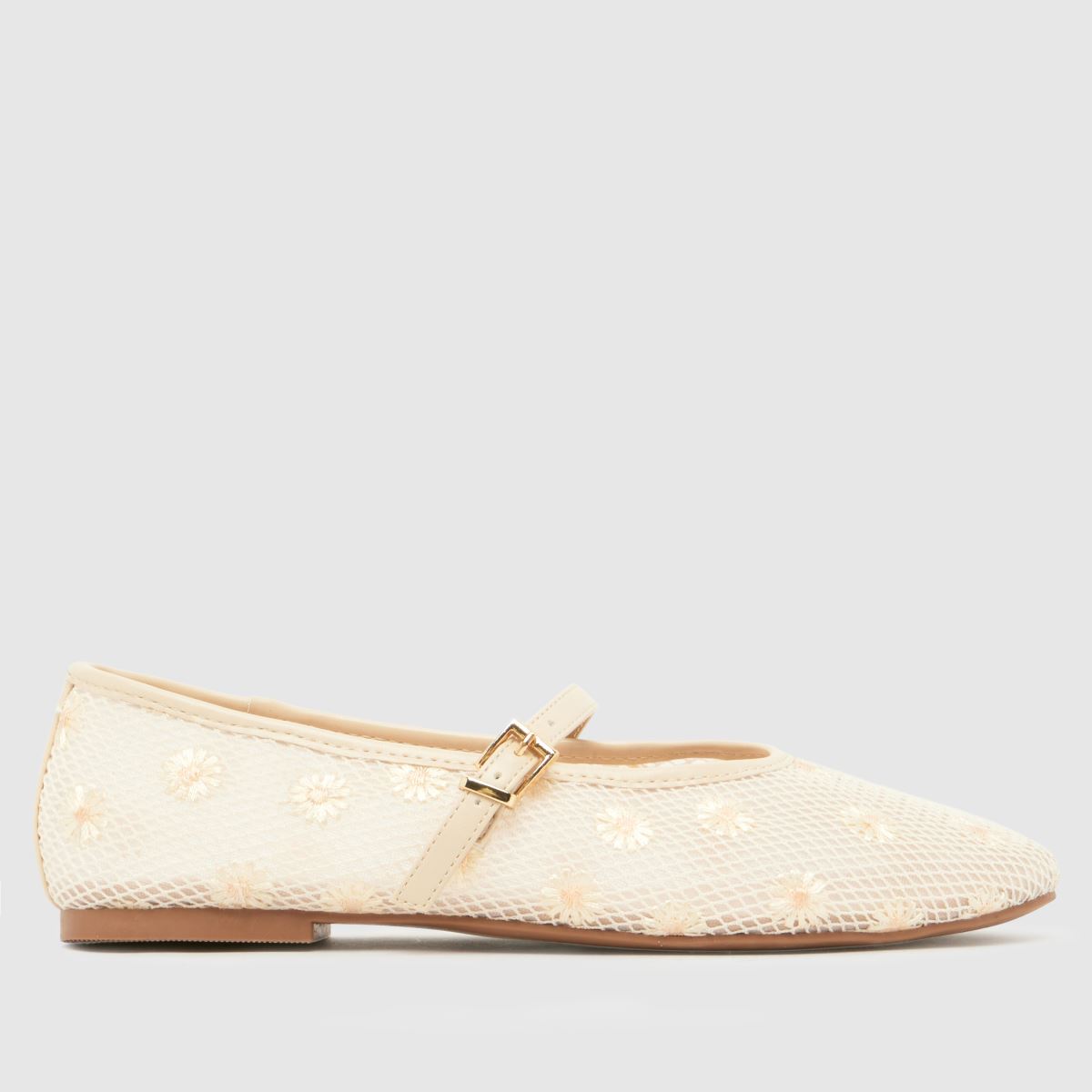 schuh Lisbeth Crochet Ballerina in White schuh Lisbeth Crochet Ballerina
