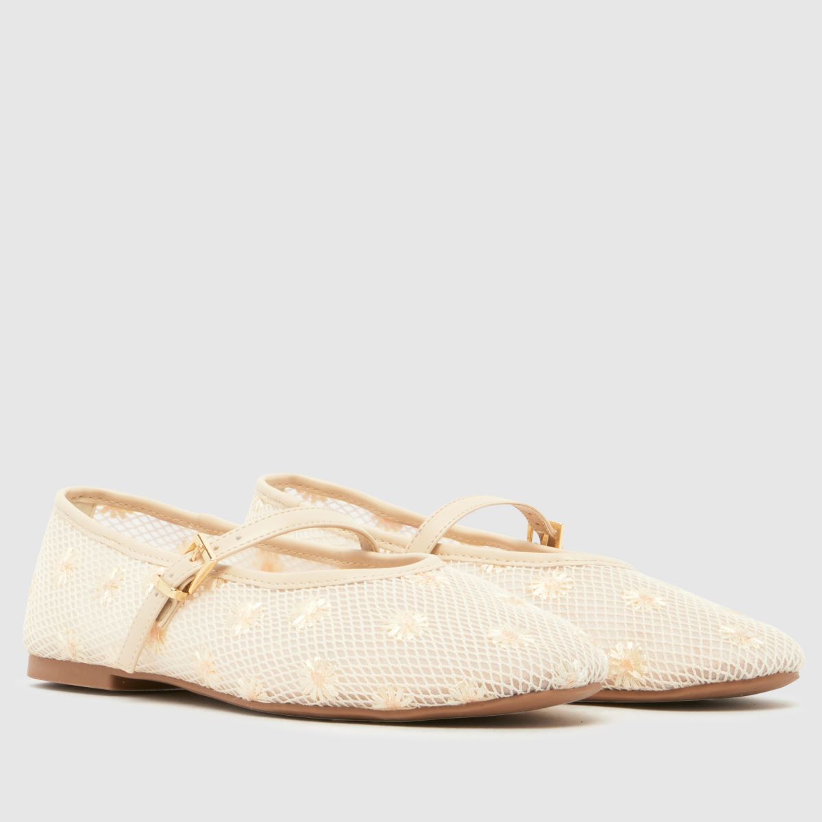 schuh Lisbeth Crochet Ballerina in White schuh Lisbeth Crochet Ballerina 3