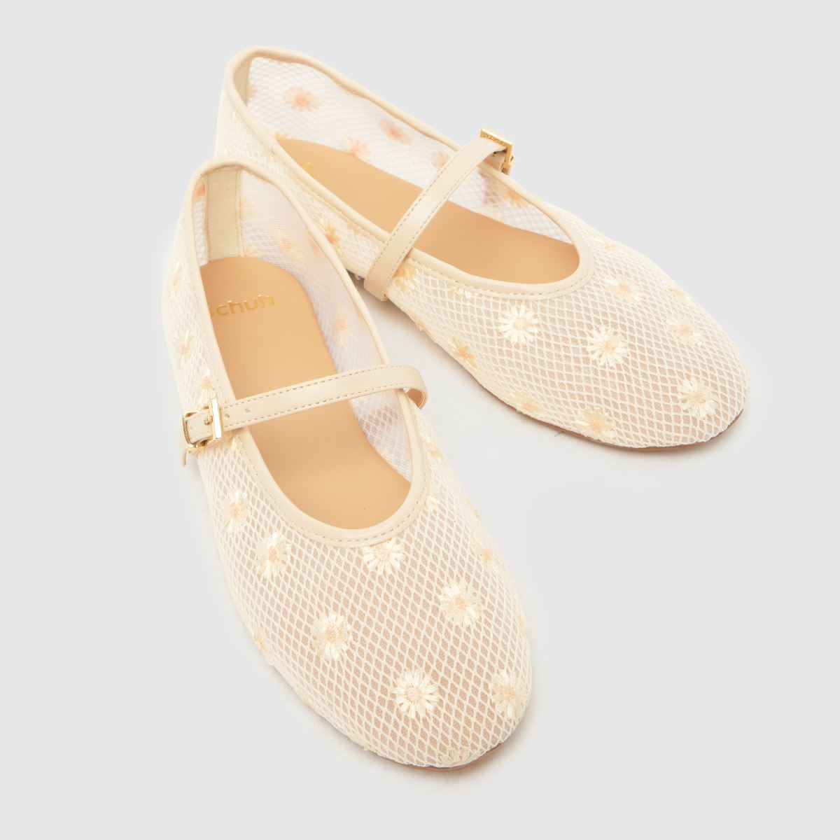 schuh Lisbeth Crochet Ballerina in White schuh Lisbeth Crochet Ballerina 4