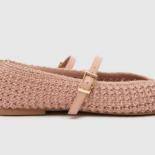 schuh Lisbeth Crochet Ballerina in Pale Pink schuh Lisbeth Crochet Ballerina,4 of 4