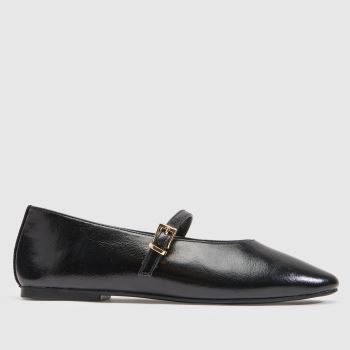 schuh Black Lisbeth Ballerina Womens Flats