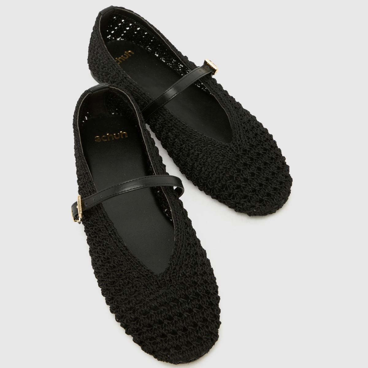 schuh Lisbeth Crochet Ballerina in Black schuh Lisbeth Crochet Ballerina 7