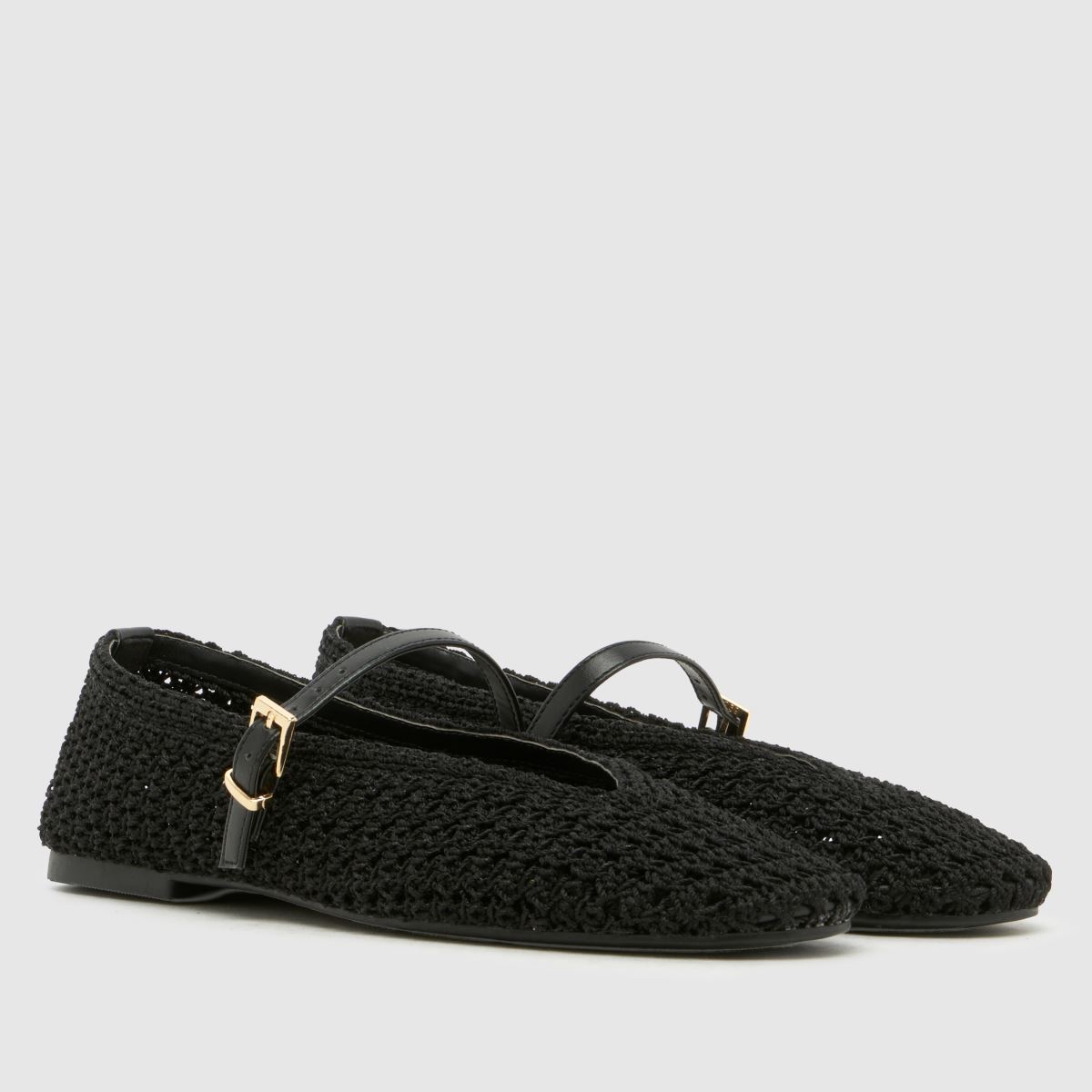 schuh Lisbeth Crochet Ballerina in Black schuh Lisbeth Crochet Ballerina 8