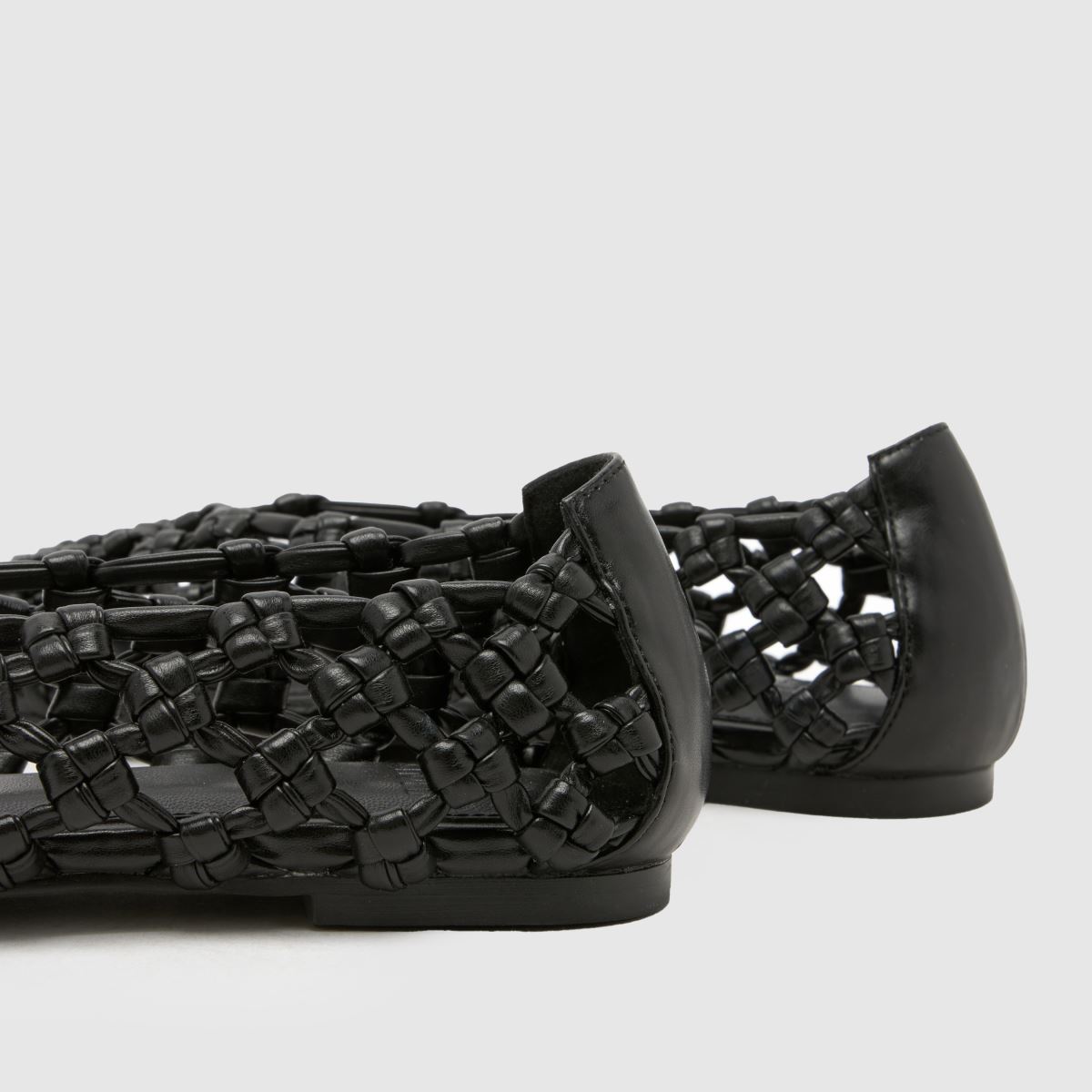 schuh Lotte Woven Ballerina in Black schuh Lotte Woven Ballerina 7