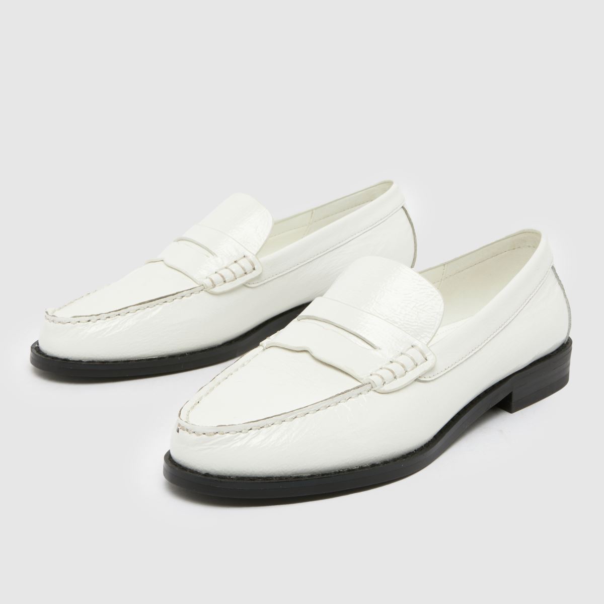 schuh Lillian Penny Loafer in Off-White schuh Lillian Penny Loafer 4