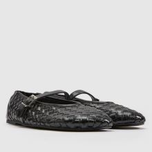 schuh Legacy Woven Ballet in Black schuh Legacy Woven Ballet,2 of 4