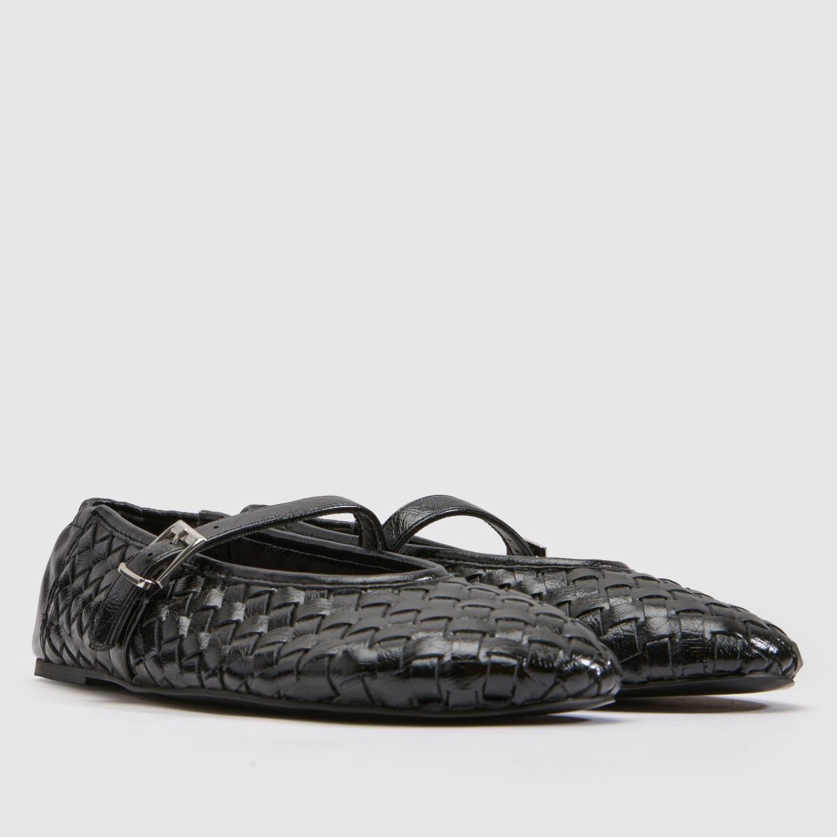 schuh Legacy Woven Ballet in Black schuh Legacy Woven Ballet 3