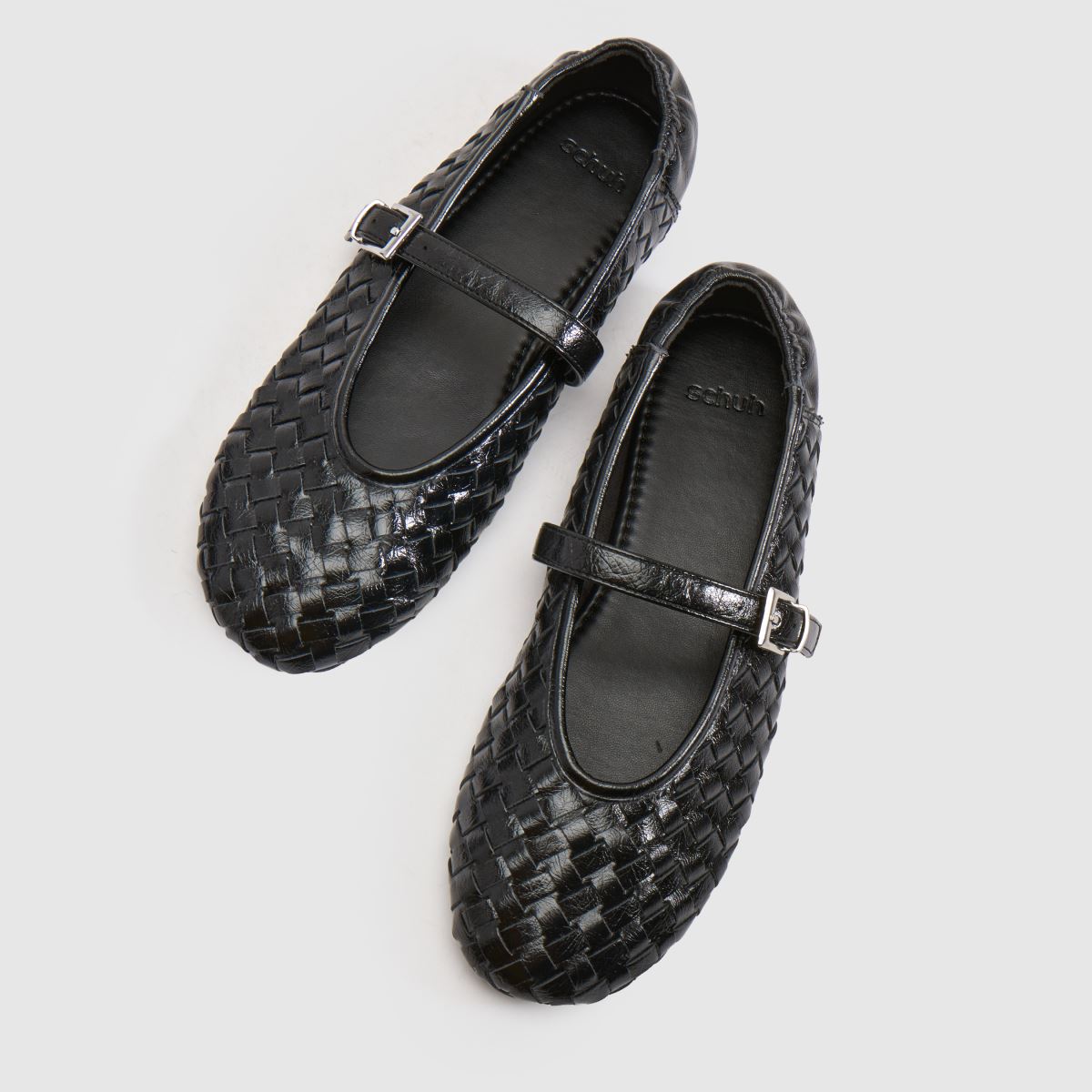 schuh Legacy Woven Ballet in Black schuh Legacy Woven Ballet 7