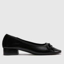 schuh Loris Heeled Ballet in Black schuh Loris Heeled Ballet,1 of 4
