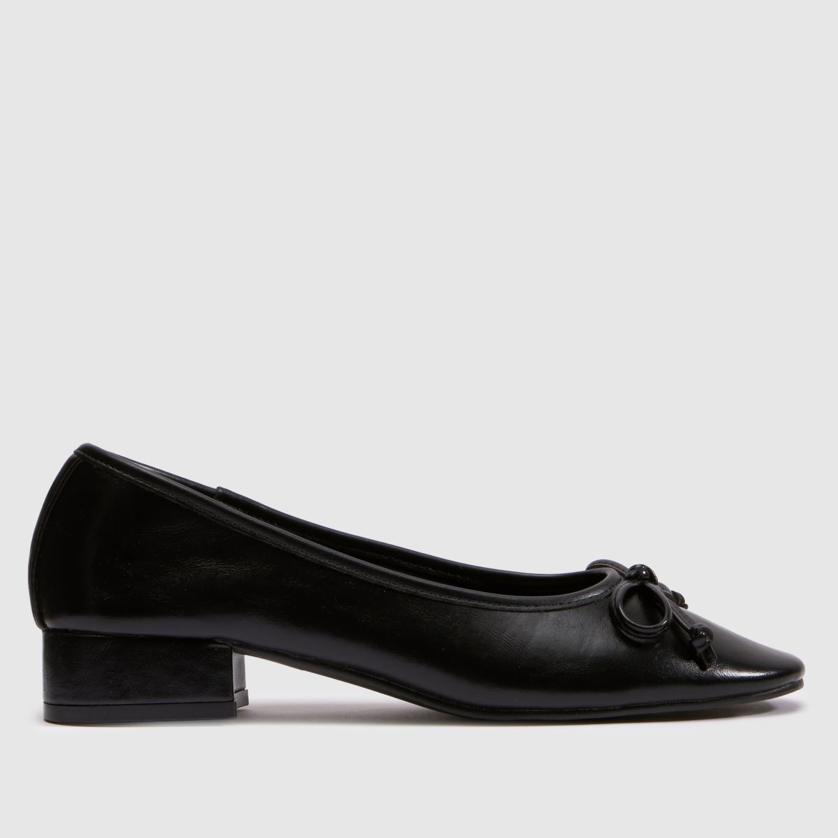 schuh Loris Heeled Ballet in Black schuh Loris Heeled Ballet