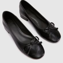 schuh Loris Heeled Ballet in Black schuh Loris Heeled Ballet,4 of 4