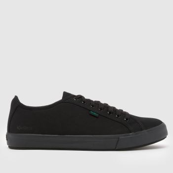 Kickers Black Tovni Lacer Womens Flats