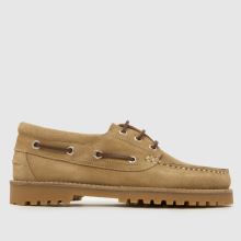 schuh Lovington Suede Boat in Taupe schuh Lovington Suede Boat,1 of 4