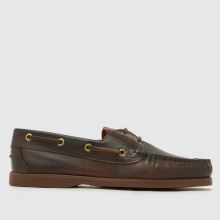 schuh Luton Leather Boat in Brown schuh Luton Leather Boat,1 of 4