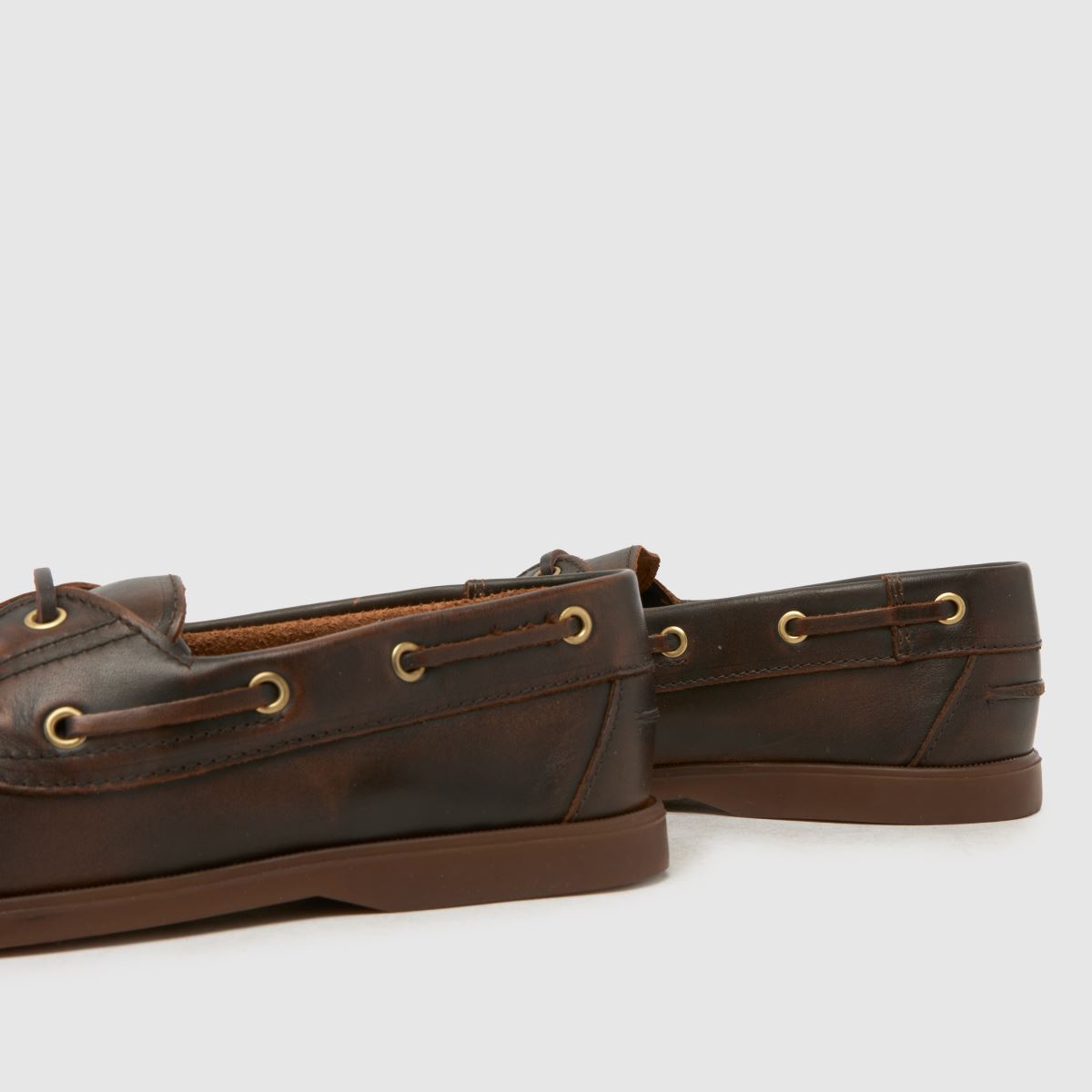 schuh Luton Leather Boat in Brown schuh Luton Leather Boat 7