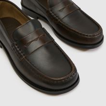 schuh Lilliet Leather Loafer in Brown schuh Lilliet Leather Loafer,3 of 4