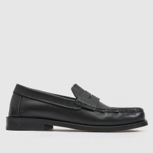 schuh Lilliet Leather Loafer in Black schuh Lilliet Leather Loafer,1 of 4