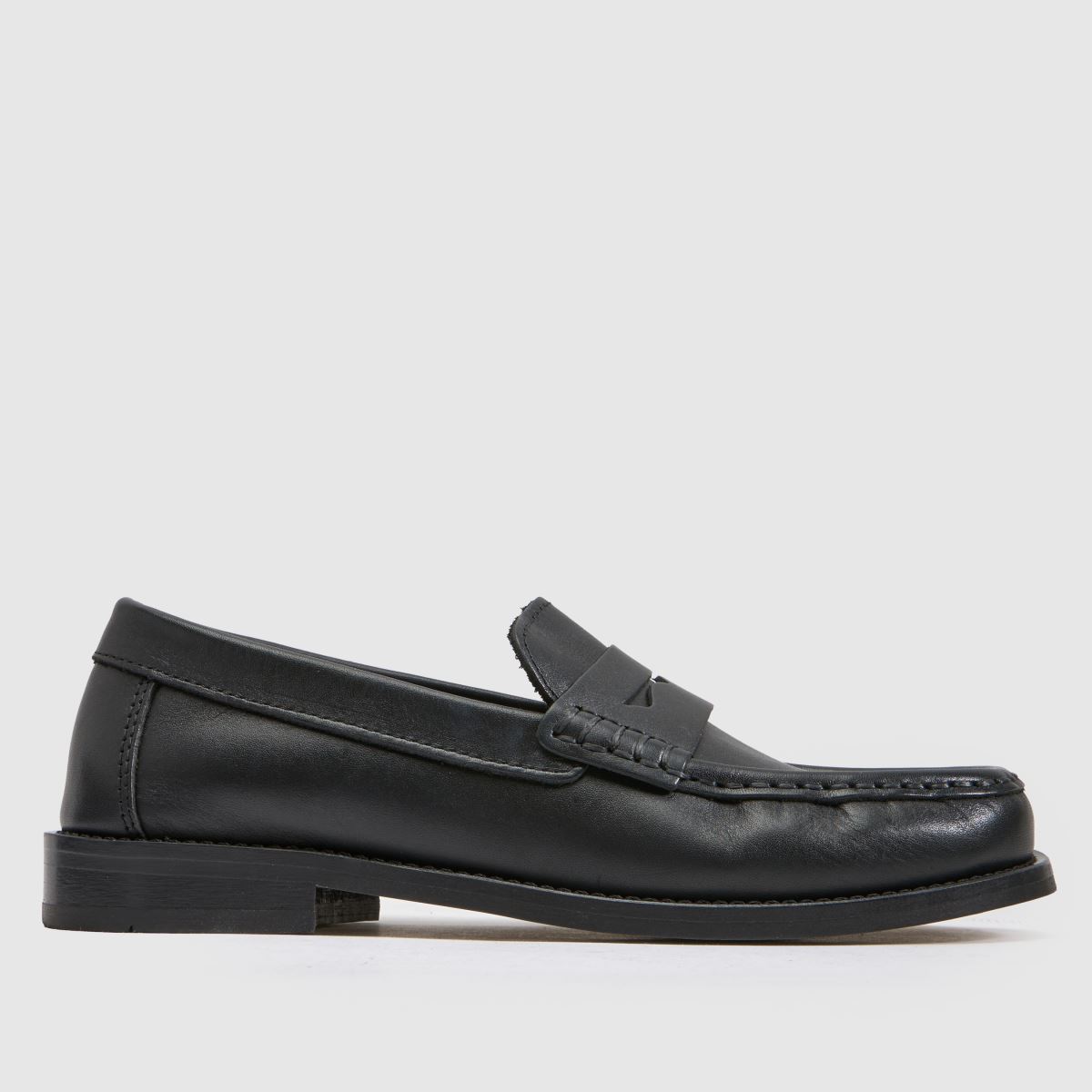 schuh Lilliet Leather Loafer in Black schuh Lilliet Leather Loafer