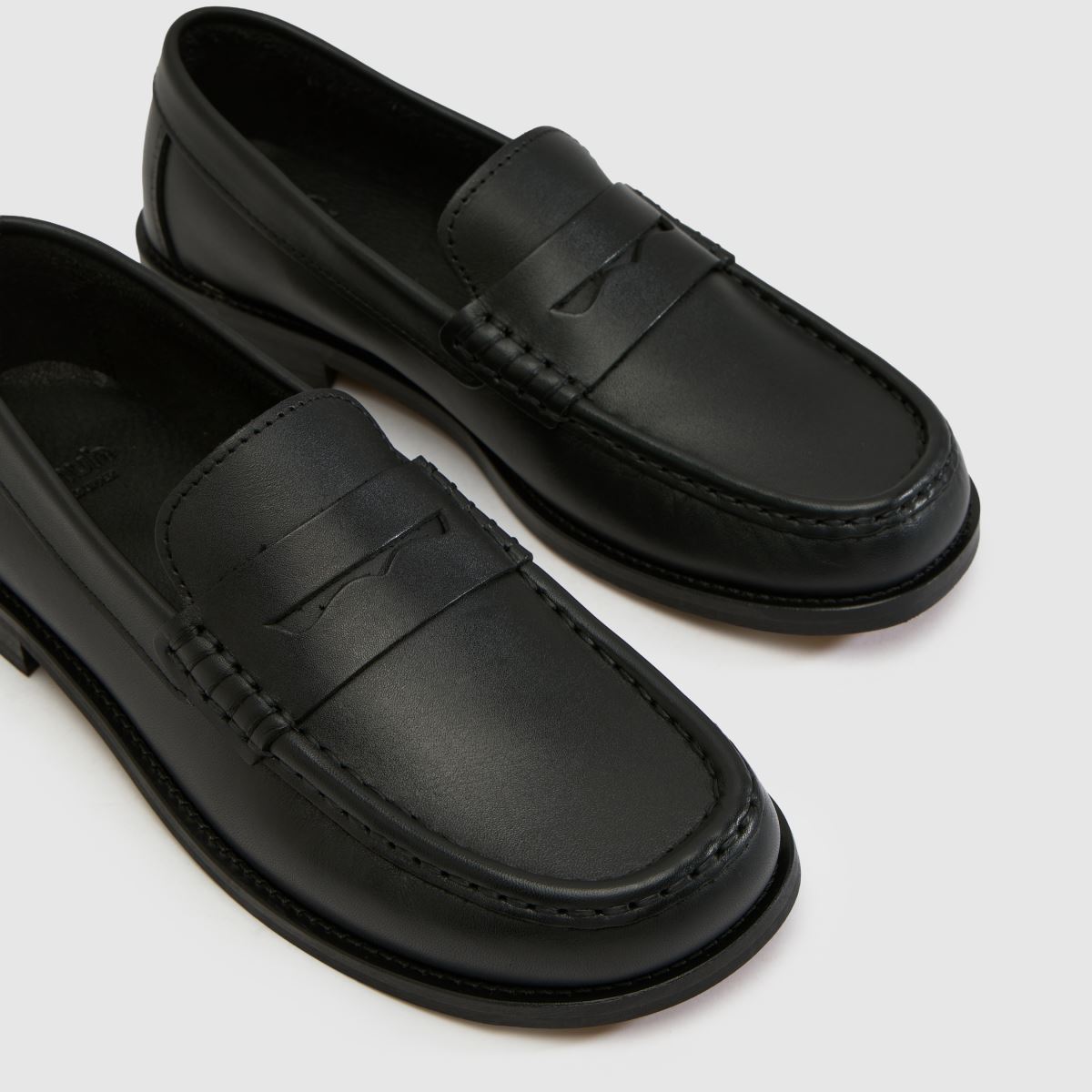 schuh Lilliet Leather Loafer in Black schuh Lilliet Leather Loafer 4