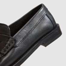schuh Lilliet Leather Loafer in Black schuh Lilliet Leather Loafer,4 of 4