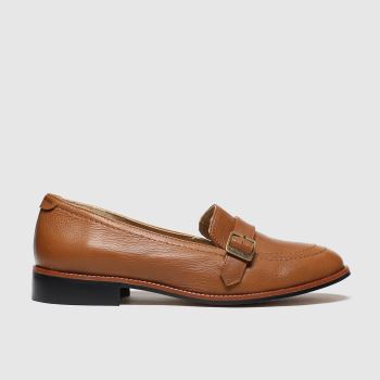RED OR DEAD tan plummy flat shoes RED OR DEAD tan plummy flat shoes