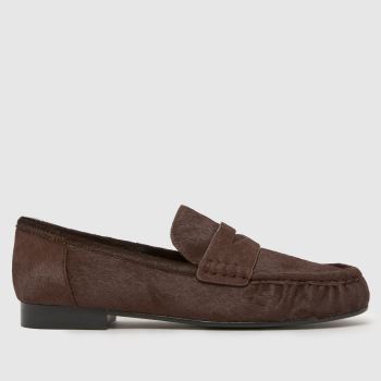 BIBI LOU Dark Brown Lyra Loafer Womens Flats