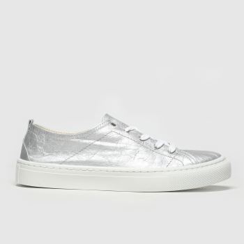 schuh silver redeem flat shoes schuh silver redeem flat shoes