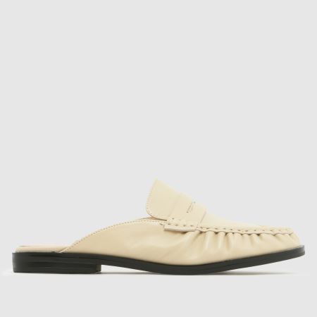 schuh leeds leather backless loafer 1