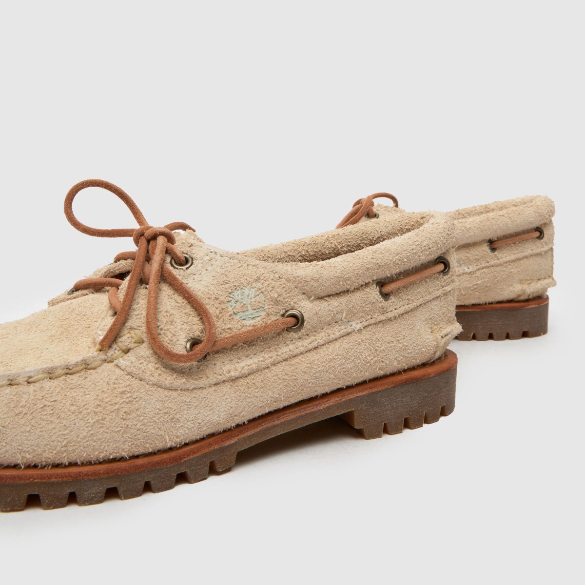 Womens Natural Timberland Noreen Boat Flat Shoes | schuh