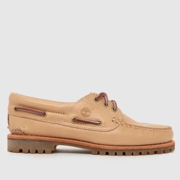 Timberland Beige Noreen Boat Womens Flats