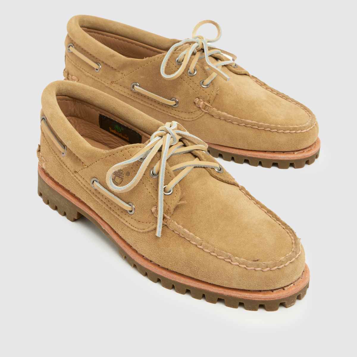 Timberland Authentic Boat in Beige Timberland Authentic Boat 4