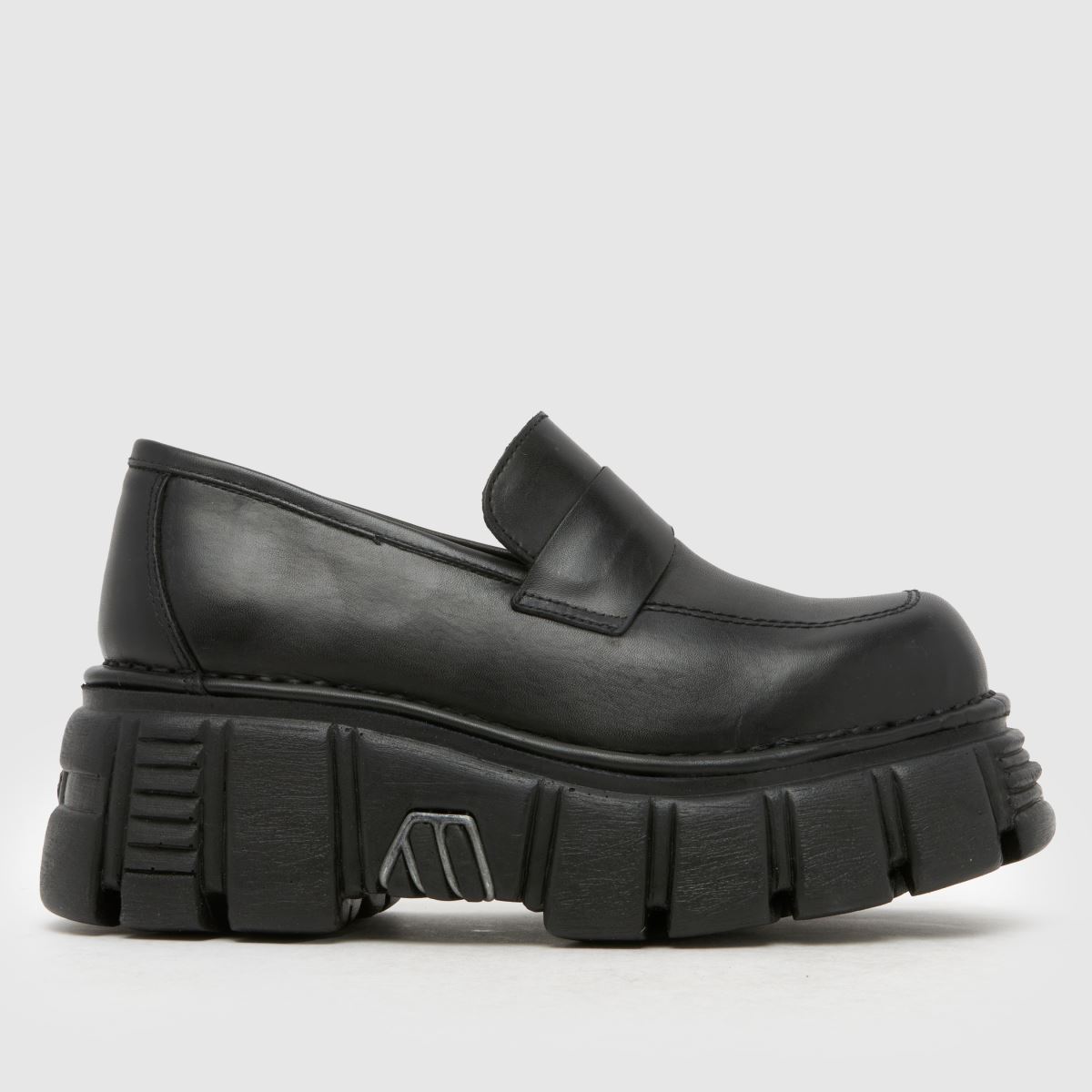 NEW ROCK Loafer Flats in Black