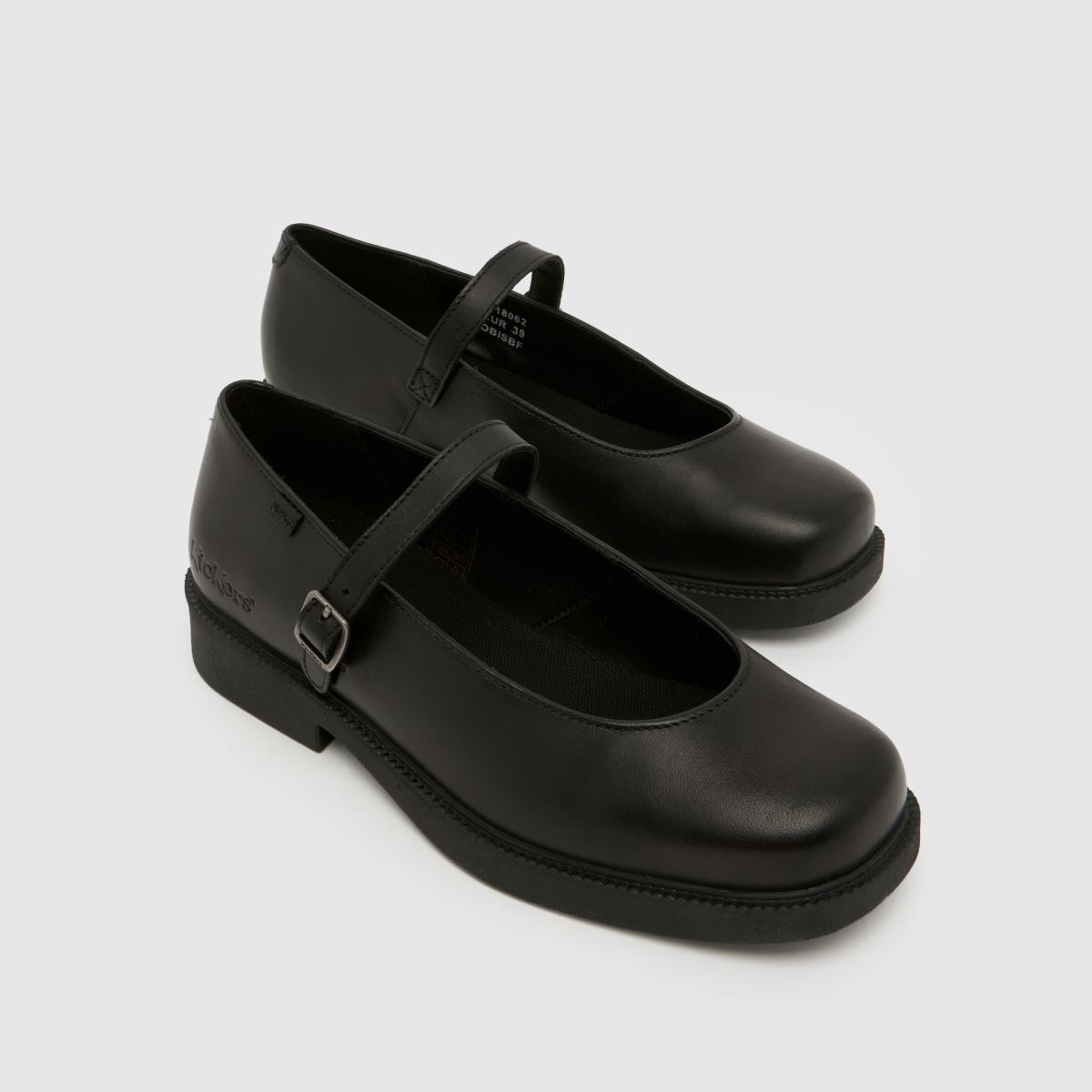 Damen Kickers Schwarz Maisey Mary Jane Flats Kickers Maisey Mary Jane 4