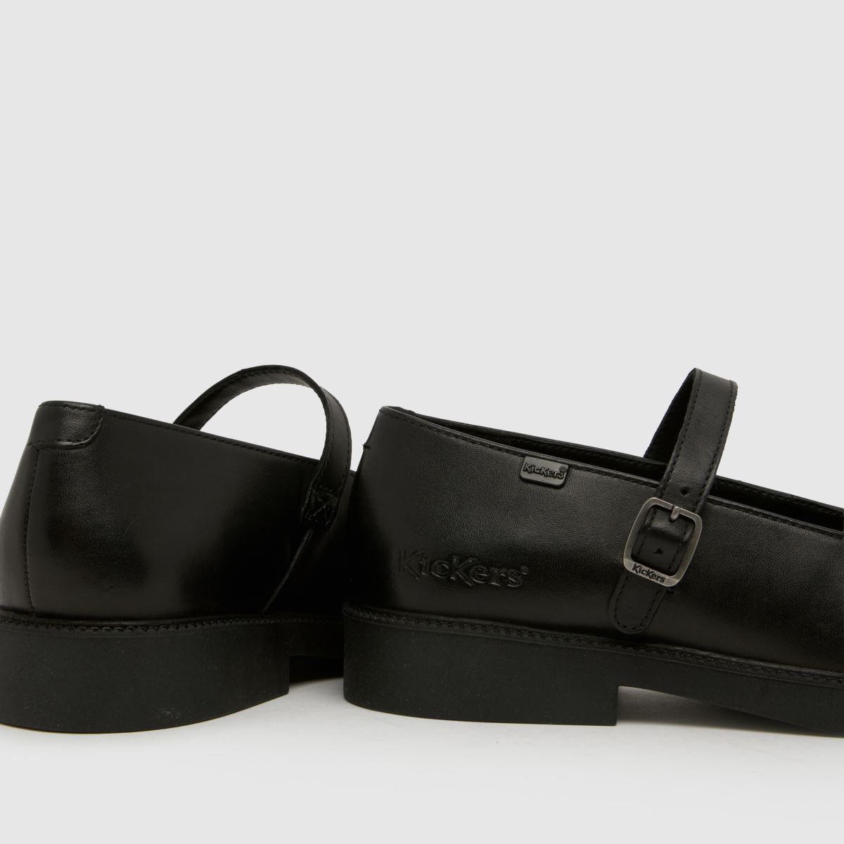 Damen Kickers Schwarz Maisey Mary Jane Flats Kickers Maisey Mary Jane 7